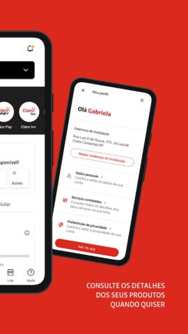 Minha Claro для Android — скриншот 2