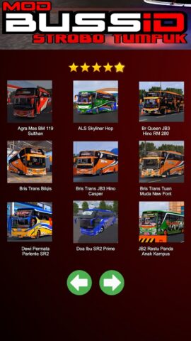 Mod Bussid Bus Strobo Tumpuk для Android — скриншот 3