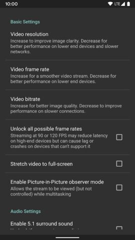 Moonlight Game Streaming для Android — скриншот 2