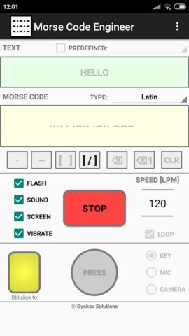 Morse Code Engineer для Android — скриншот 2