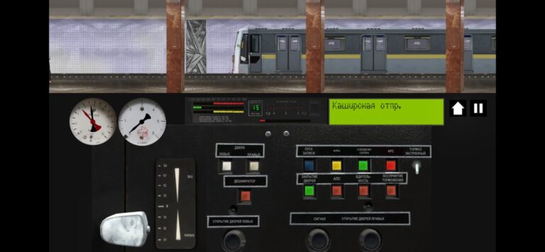 Moscow Metro Simulator 2D для iOS — скриншот 3