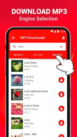 Mp3 Downloader Download Music для Android — скриншот 2