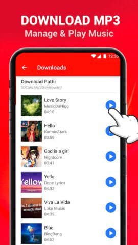 Mp3 Downloader Download Music для Android — скриншот 4