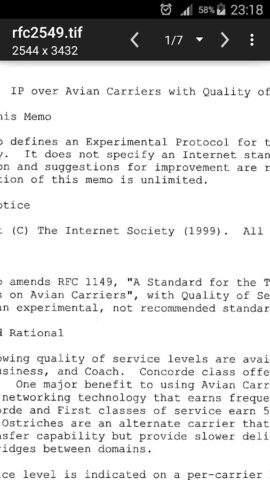 Multi-TIFF Viewer для Android — скриншот 3