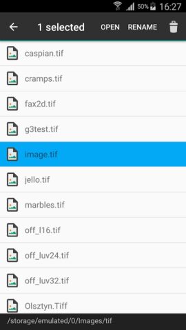 Multi-TIFF Viewer для Android — скриншот 4