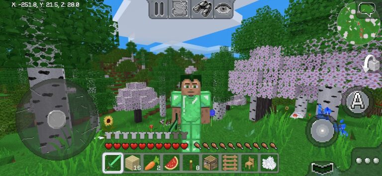 MultiCraft — Build and Mine! для Android — скриншот 1