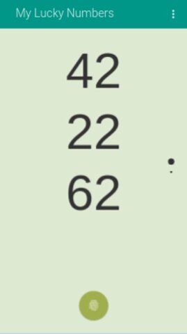 Мои счастливые номера для Android — скриншот 2