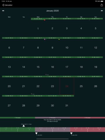 My Pregnancy Calendar для iOS — скриншот 4