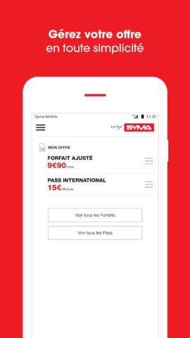 My Syma для Android — скриншот 3