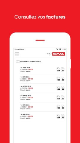 My Syma для Android — скриншот 4