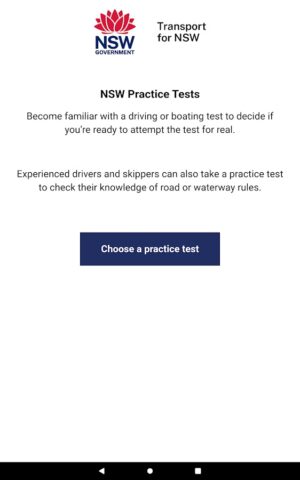 NSW Practice Tests для Android — скриншот 5