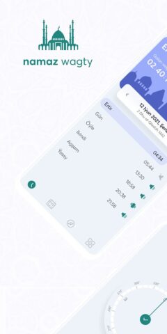 Namaz wagty для Android — скриншот 1