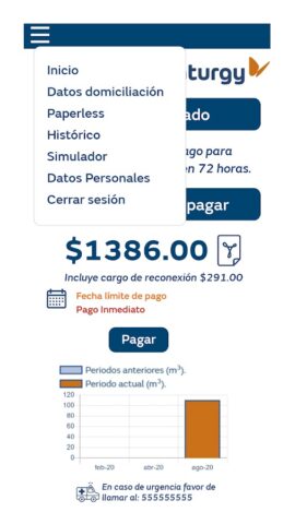 Naturgy Contigo для Android — скриншот 4