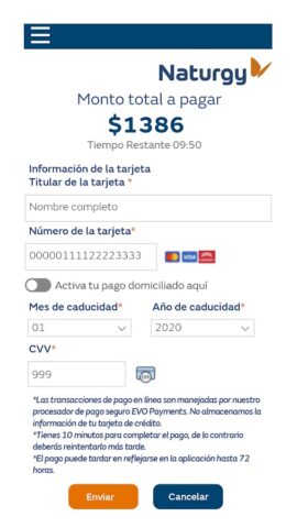 Naturgy Contigo для Android — скриншот 5