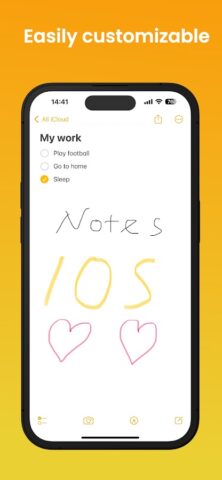Note OS 26 — Phone 17 Notes для Android — скриншот 5