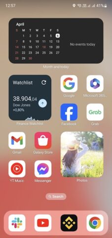 Launcher OS для Android — скриншот 2