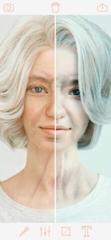 Лицо в старости-Face aging app для iOS — скриншот 4