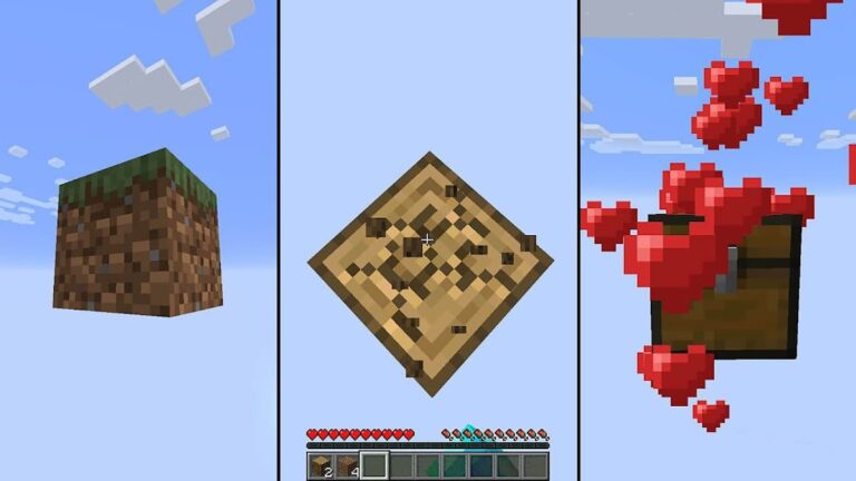 Карты один блок для MCPE для Android — скриншот 1