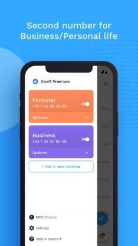 Onoff Numbers для Android — скриншот 2