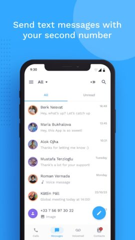 Onoff Numbers для Android — скриншот 3
