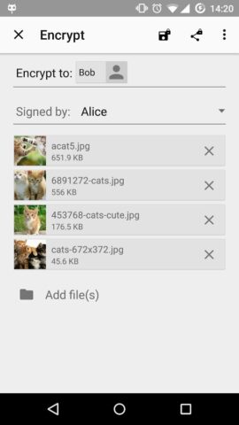 OpenKeychain: Easy PGP для Android — скриншот 5