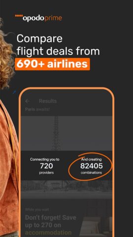Opodo: Flights, Hotels & Cars для Android — скриншот 2