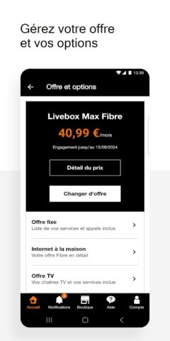 Orange et moi France для Android — скриншот 5