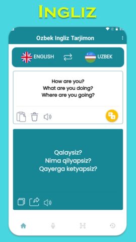 O’zbek Ingliz Tarjimon для Android — скриншот 2