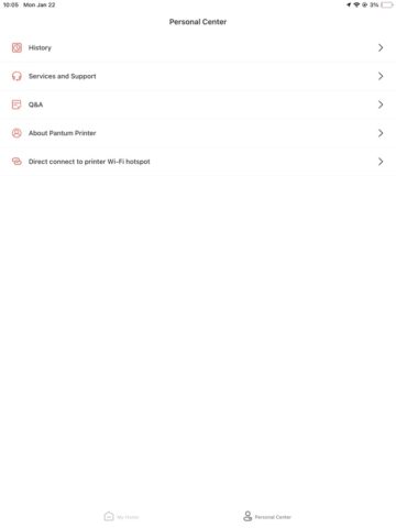 PANTUM для iOS — скриншот 3