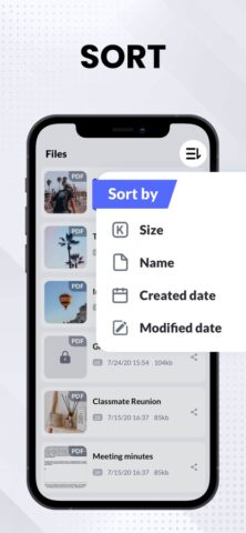 Конвертер PDF — Картинки в PDF для iOS — скриншот 2