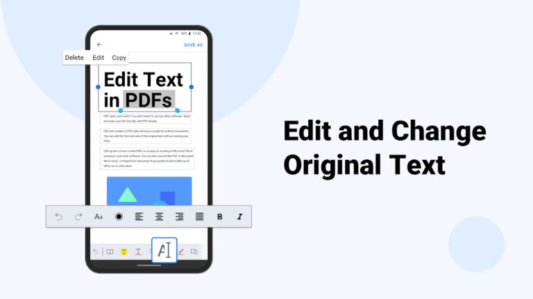 PDF Reader(KDAN PDF): Правка — скриншот 2