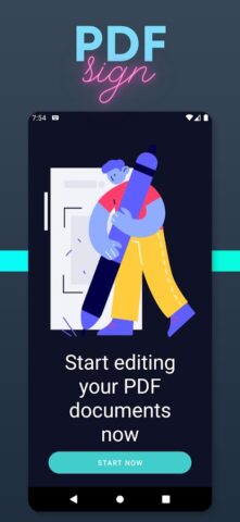 Sign PDF — without ads для Android — скриншот 1