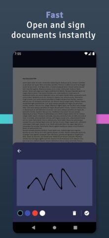Sign PDF — without ads для Android — скриншот 3