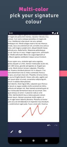 Sign PDF — without ads для Android — скриншот 4