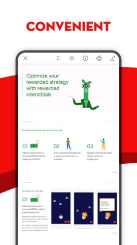 Программа просмотра PDF для Android — скриншот 2