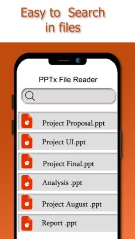 открывалка PPTX для Android — скриншот 2