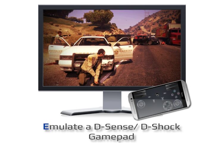 PSPad: Mobile Gamepad для Android — скриншот 5