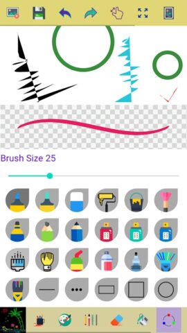 Paint для Android — скриншот 3
