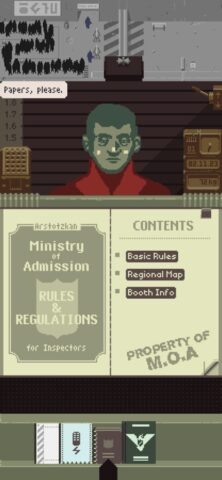 Papers, Please для iOS — скриншот 3