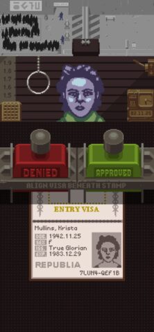 Papers, Please для iOS — скриншот 4