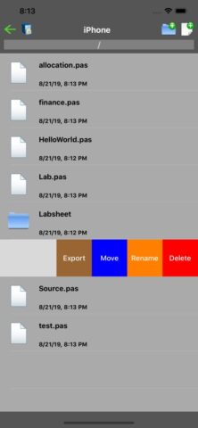 Pascal Programming Compiler для iOS — скриншот 4