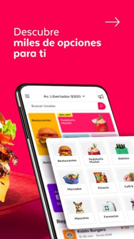 PedidosYa — Delivery Online для Android — скриншот 2