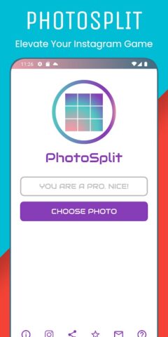 Grid Maker: PhotoSplit для Android — скриншот 3