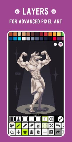 Pixel Studio: редактор для Android — скриншот 5