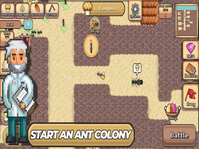 Pocket Ants: Colony Simulator для iOS — скриншот 1
