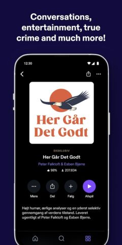 Podimo — Podcasts & Audiobooks для Android — скриншот 5
