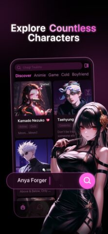 PolyBuzz: Chat with Characters для iOS — скриншот 2