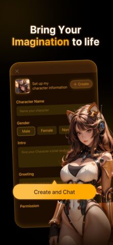 PolyBuzz: Chat with Characters для iOS — скриншот 4