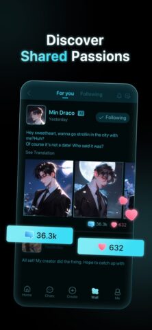 PolyBuzz: Chat with Characters для iOS — скриншот 5