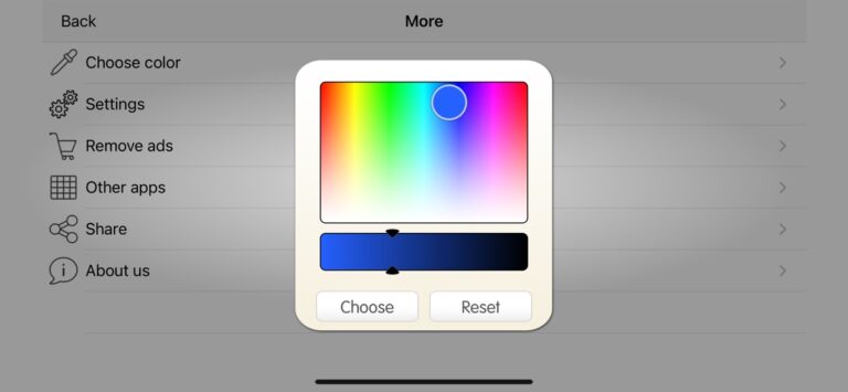 Транспортир для iOS — скриншот 4